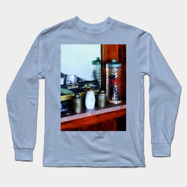 Barber - Barber Supplies Long Sleeve T-Shirt by SusanSavad